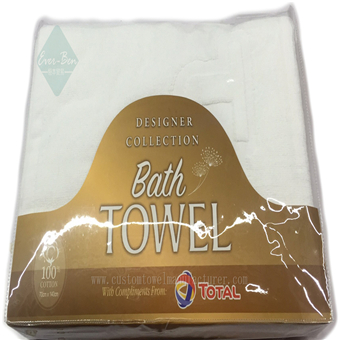 China Bulk White Jacquard Hotel Cotton Bath Towels Manufacturer Custom Logo Guest bath towel sets Factory